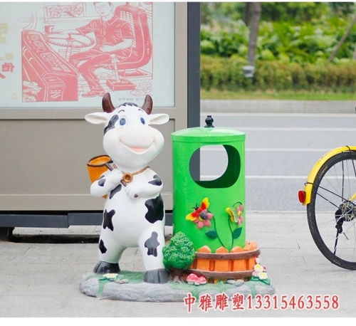 西安玻璃鋼仿真奶?？ㄍǖ袼?藝術與動畫的完美融合